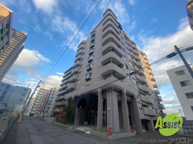 建物外観　札幌市中央区南１３条西「メゾンドブーケパーク」
