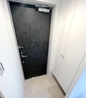 玄関　ゆったりとした玄関です