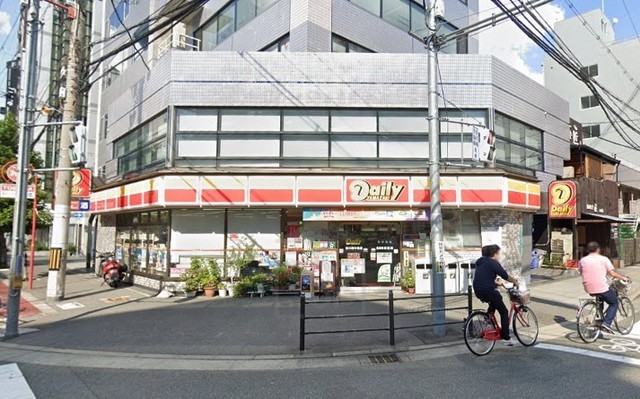 コンビニ　デイリーヤマザキ　淀川西中島店（コンビニ）まで383m