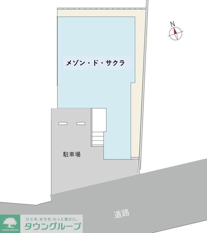 駐車場　タウンハウジング仙川店まで♪