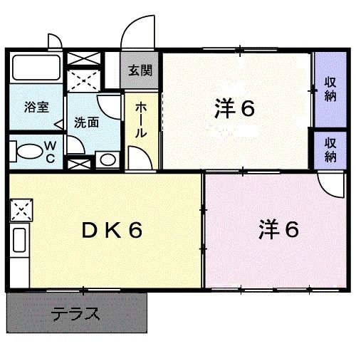 N・S・K 1号館の間取り写真