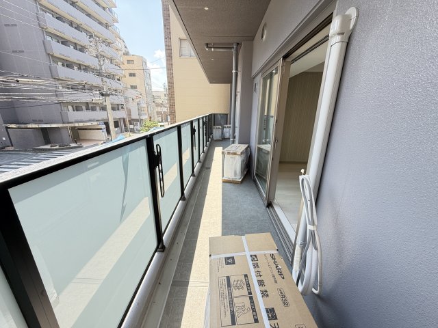 バルコニー　202号室と同タイプ