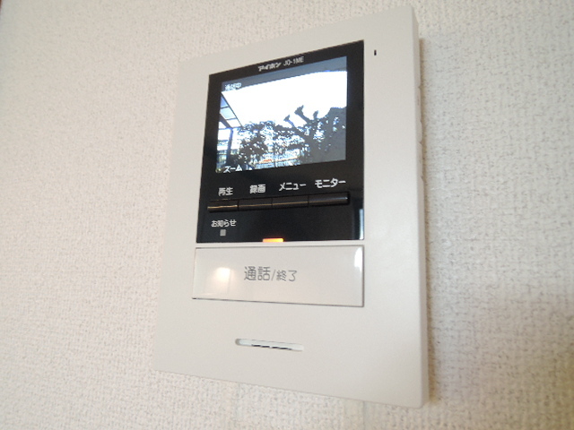 セキュリティ　TVモニター付きインターホン♪