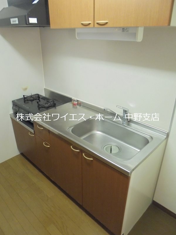 ＪＲ中央線 中野駅 徒歩5分 9階建 築23年のキッチン写真