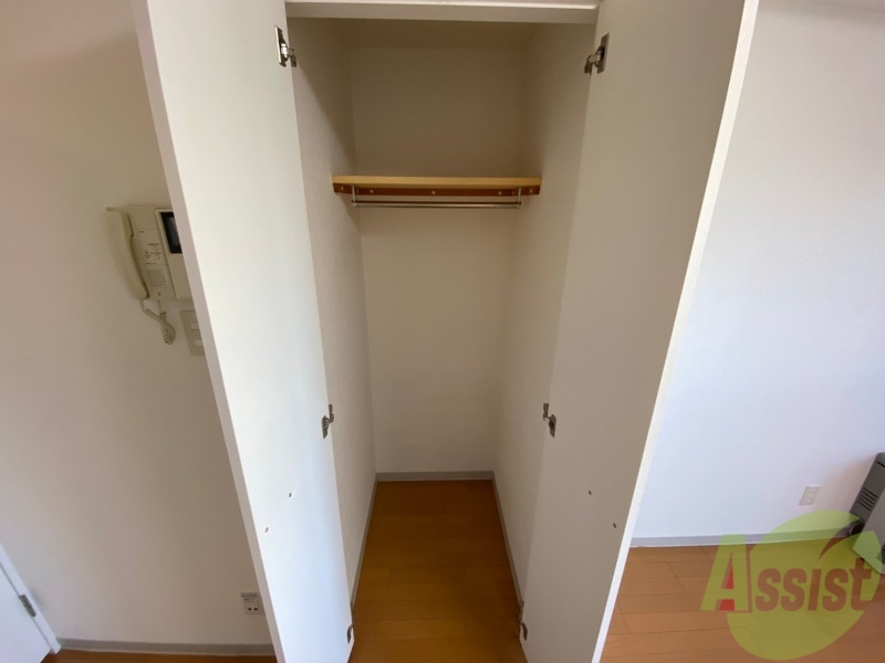 収納　収納です。部屋がすっきり片付きます。