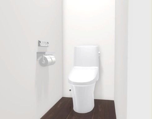 東武伊勢崎線 小菅駅 徒歩2分 4階建 新築のトイレ写真