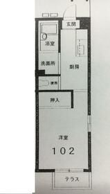 クリスタルデシベルIIの間取り写真