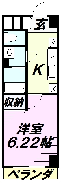 ラヴィアン オランジュの間取り写真
