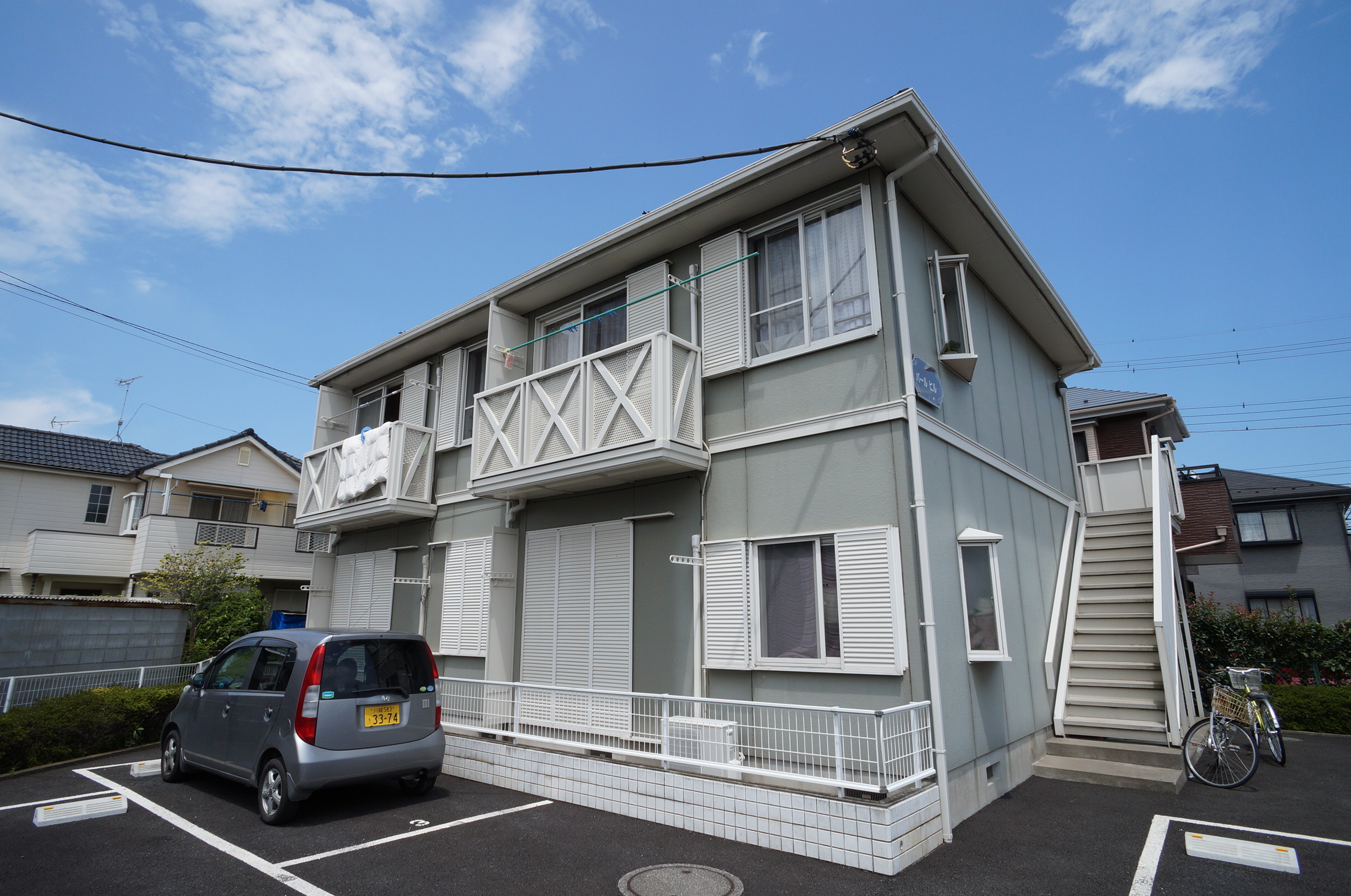 建物外観　陽当たり良好です♪