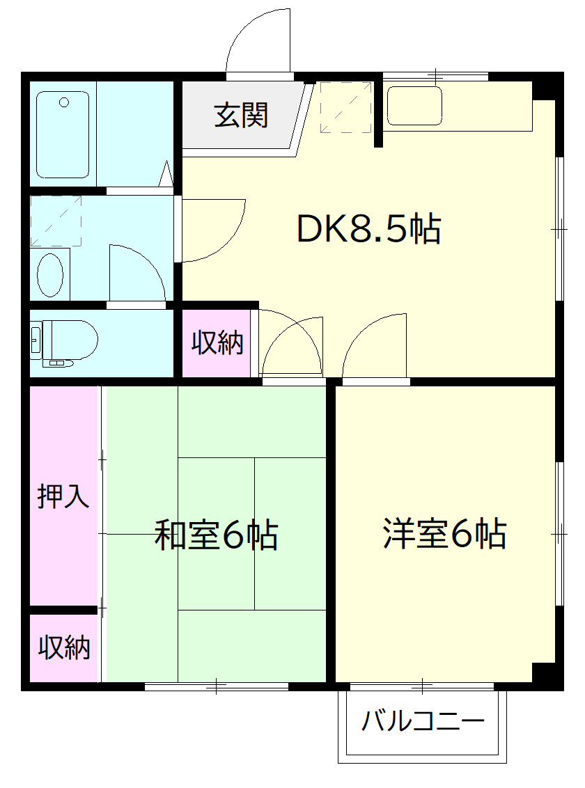 シェモアIの間取り