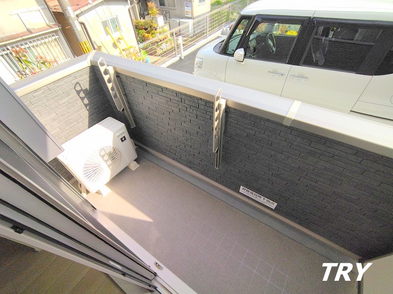 バルコニー　南向きのバルコニー！