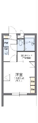 【レオパレスレグルスの間取り】