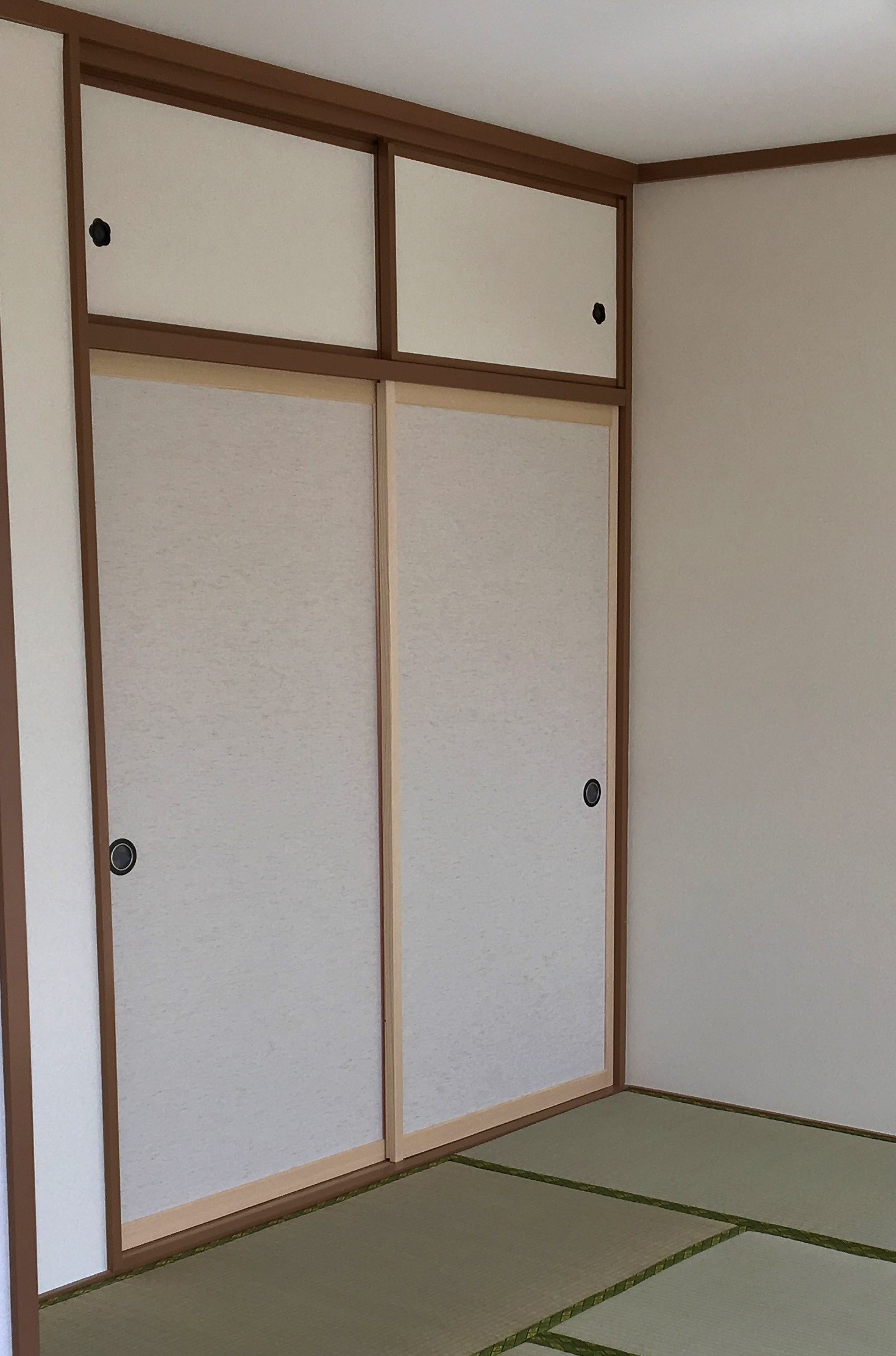 収納　和室に大きな押入れが付いております