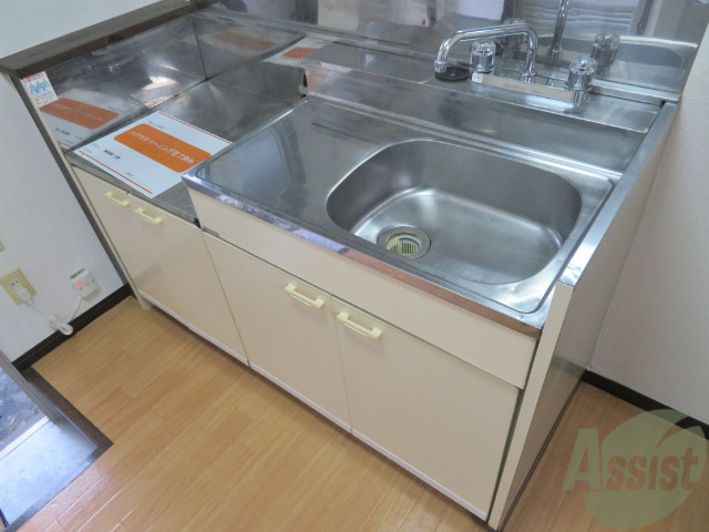 キッチン　こちらはキッチンです。毎日のお料理が楽しみですね。