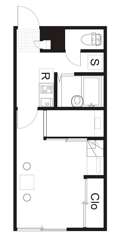 Clubhouse金沢の間取り