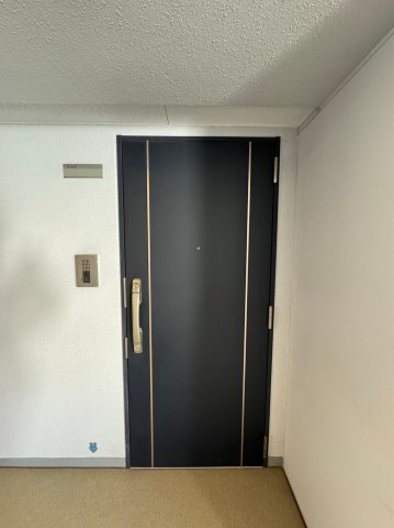 【神戸市兵庫区新開地のマンションの玄関】