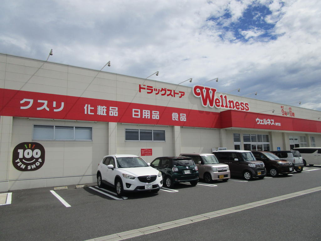 ドラックストア　ドラッグストアウェルネス神門店（ドラッグストア）まで860m