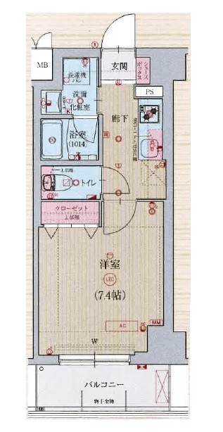 ベラジオ京都一乗寺IIIの間取り