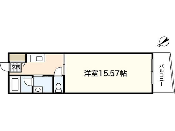 エスペランスモネの間取り