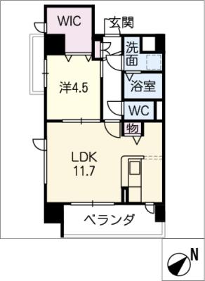 シンフォニー中町の間取り