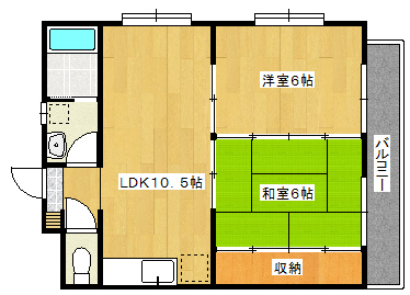 ファームヤードの間取り