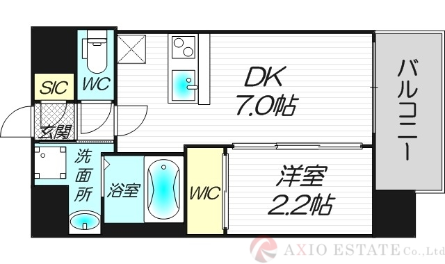 セレニテ十三ミラクの間取り