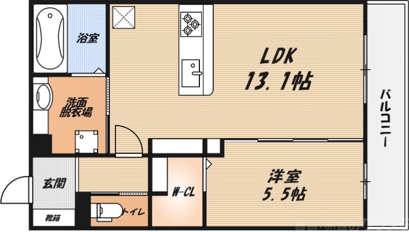 D-residence辻子の間取り