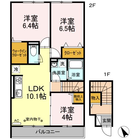 サクラノヒルズの間取り