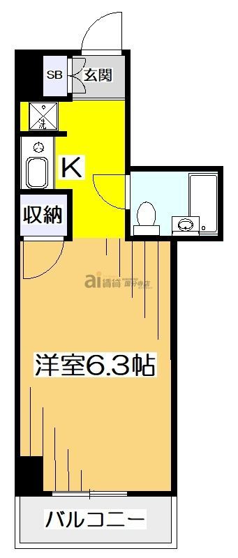 小金井市本町のマンションの間取り