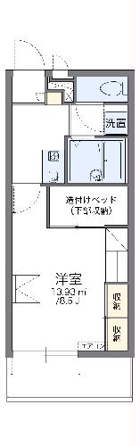 レオパレス雅風の間取り