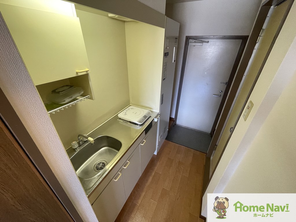 キッチン　IHキッチン。　オール電化です。