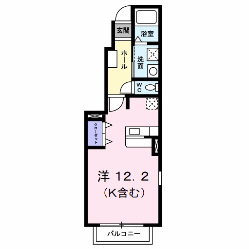 サンパティークVIの間取り