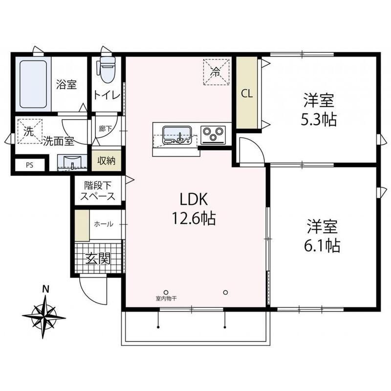 トラモントの間取り