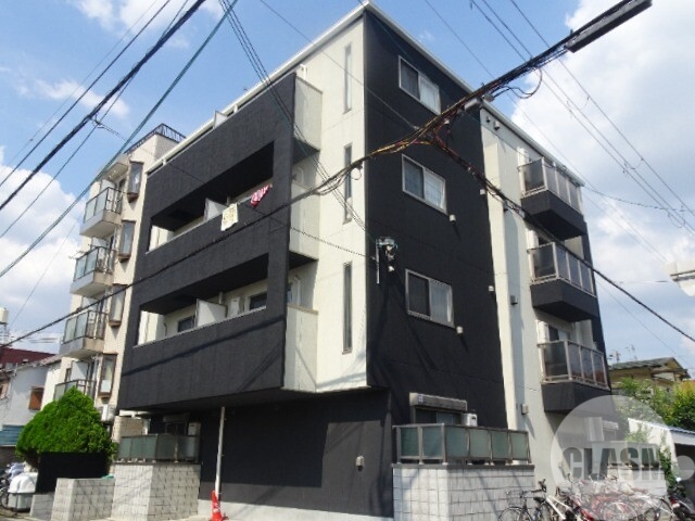 【堺市堺区南安井町のマンションの建物外観】