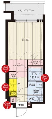 ORIENT BLD NO.87 マリアージュステーションの間取り