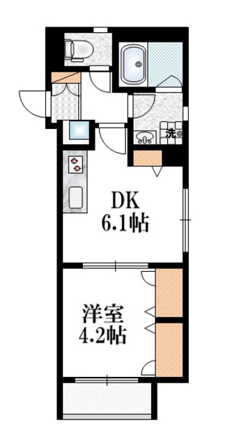 Ruhe Platzの間取り