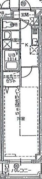 ハイツ東一津屋公輝の間取り