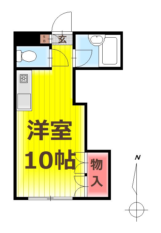 フローリア文教の間取り