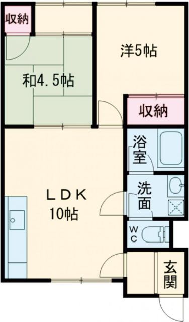 バルビゾン湯川の間取り