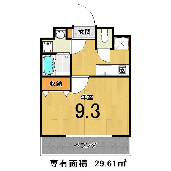 Luce Solareの間取り