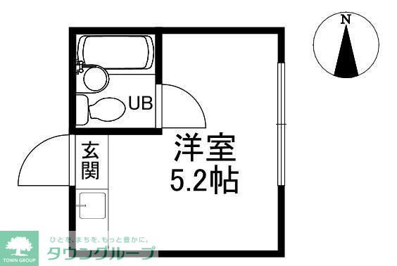 下北沢第１コーポの間取り