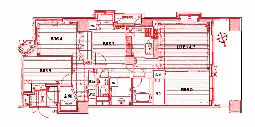 プラハ横浜センター南ステーションアリーナの間取り