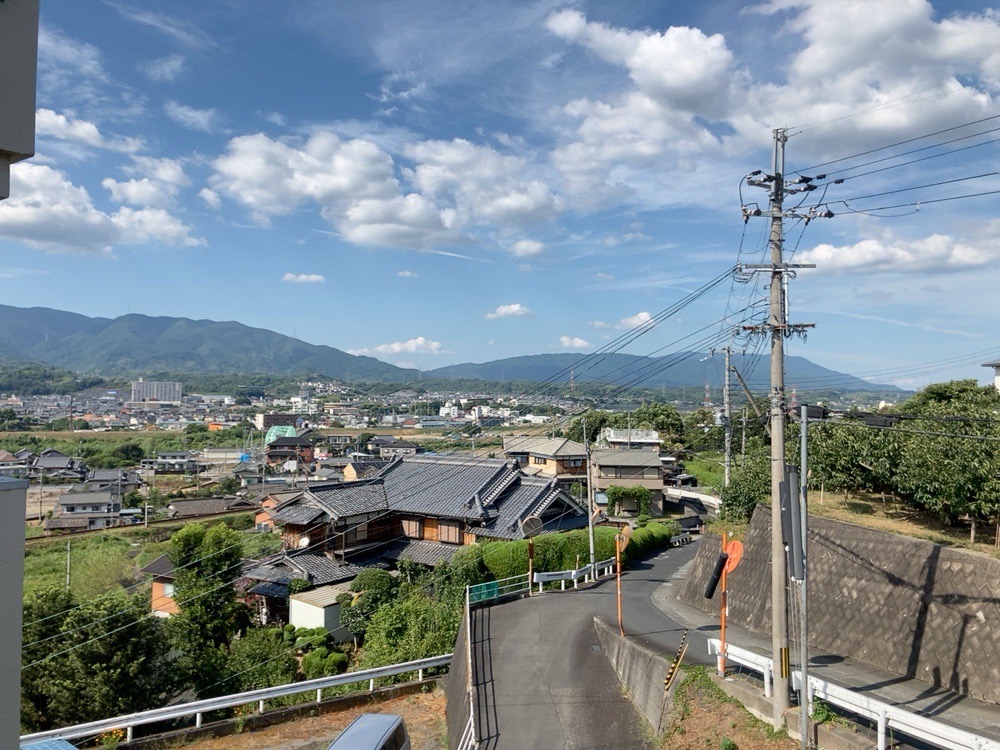 【橋本市学文路のマンションの眺望】