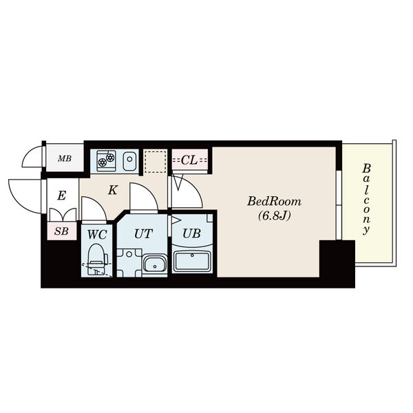 CK-RESIDENCE野並駅前の間取り