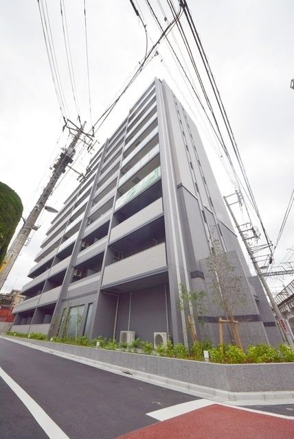 荒川区町屋のマンションの建物外観