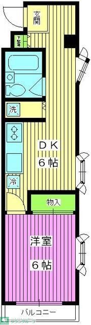 グリーンヒルの間取り