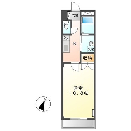 プランドール駒越の間取り