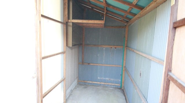 その他設備　使い勝手が良い倉庫も完備！