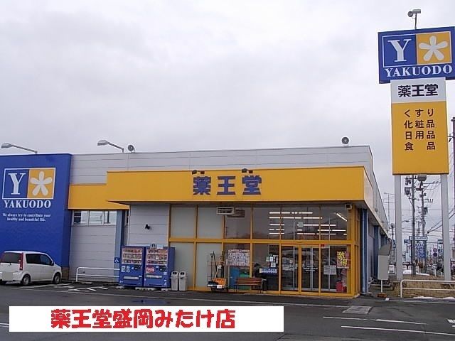 ドラックストア　薬王堂盛岡みたけ店（ドラッグストア）まで500m