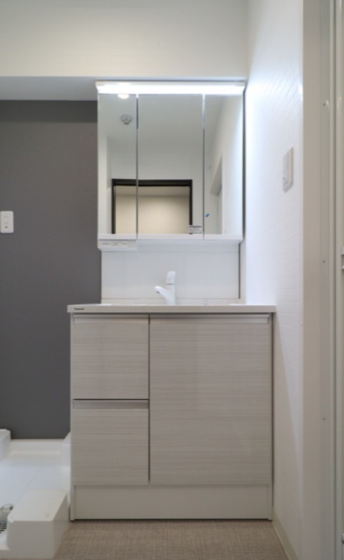 洗面設備　図面と現状に相違がある場合には現状を優先